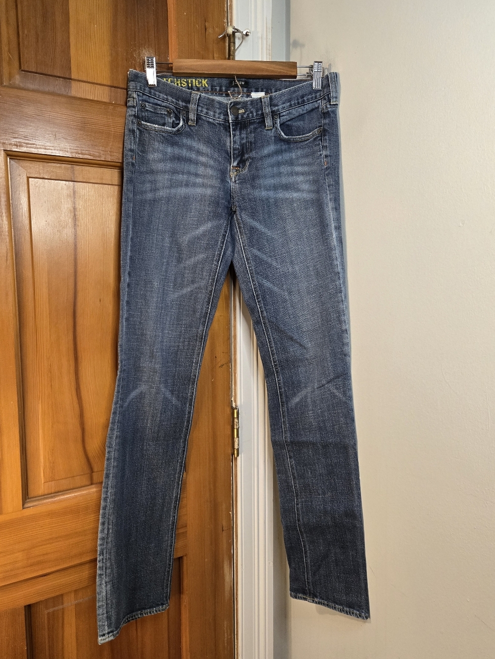 J. Crew Factory Women's Skinny Jeans in Faded Blue Denim Sz 28